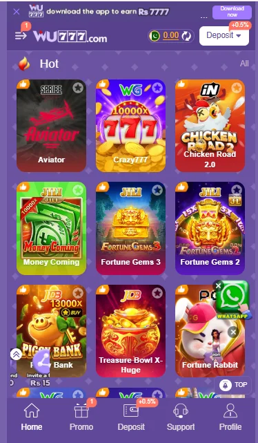 Wu777 Game